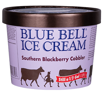 澳洲蓝铃幸运五 Southern Blackberry Cobbler in half gallon 澳洲蓝铃幸运五 Southern Blackberry Cobbler Ice Cream in half gallon