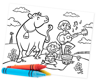 Belle Coloring Page preview thumbnail of Meet Belle coloring page